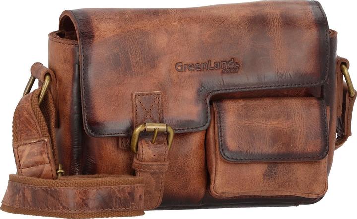 Produktbild Greenland Nature Mascu & Line Umhängetasche Leder 23 cm