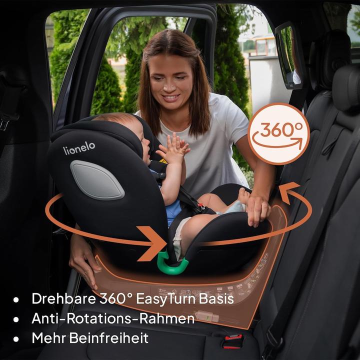 Actual product image Lionelo Braam I-Size (Reboarder, ECE R129/i-Size Standard)