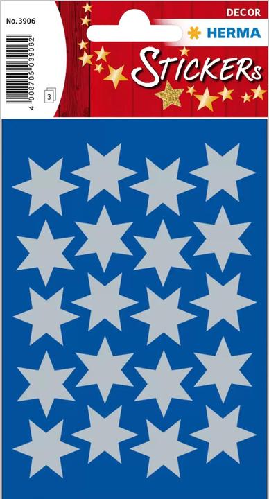 Produktbild HERMA Sticker Sterne (60 Sticker)