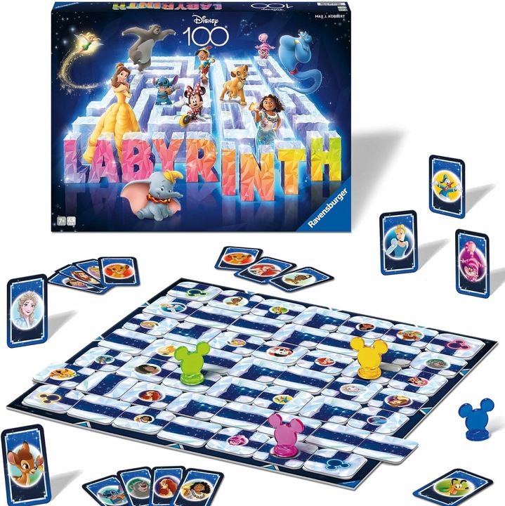 Produktbild Ravensburger Disney 100 Labyrinth (Italienisch, Portugiesisch, Französisch, Deutsch, Niederländisch, Englisch)