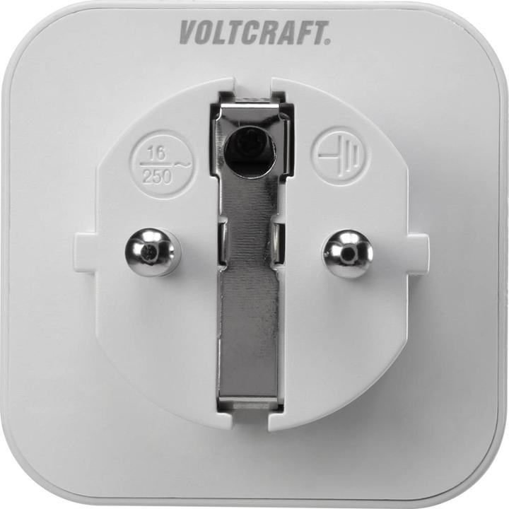 Produktbild Voltcraft SEM6500 Energiekosten-Messgerät inkl. Funksteckdose, Datenexport, Datenloggerfunktion, Kostenprognos
