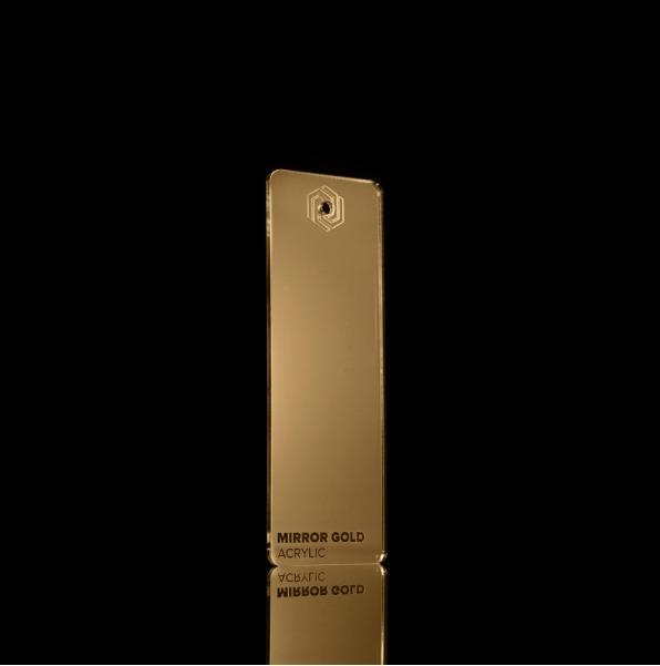 Immagine prodotto flux Lastra acrilica - HEXA - Oro a specchio