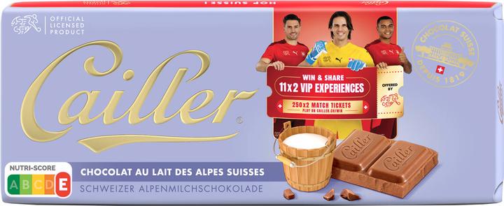 Actual product image Cailler Milk chocolate bar (100 g)