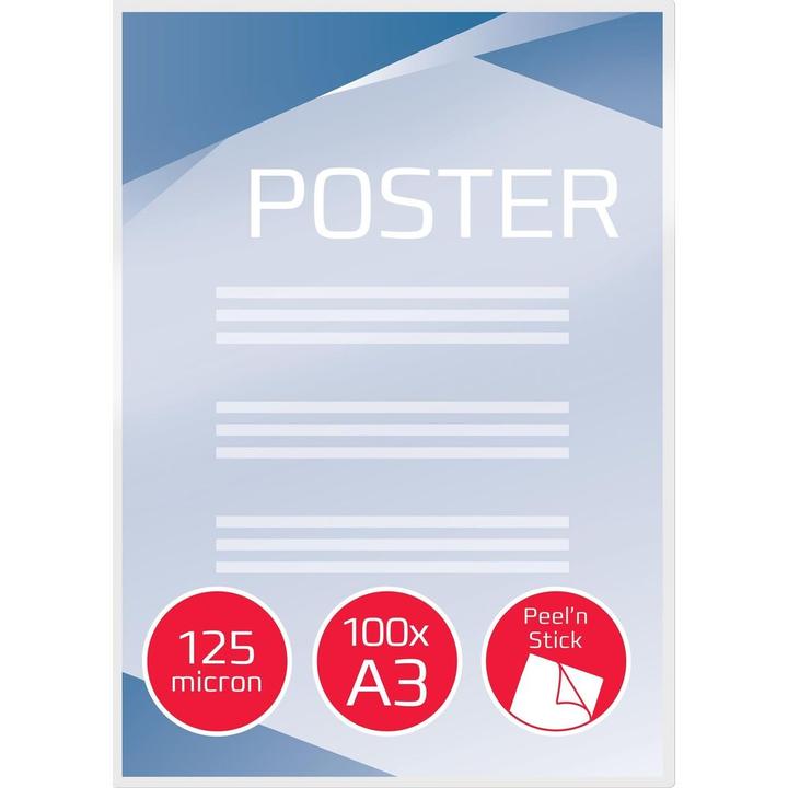 Actual product image GBC Premium quality laminating films (A3, 100 Piece, 125 µm)