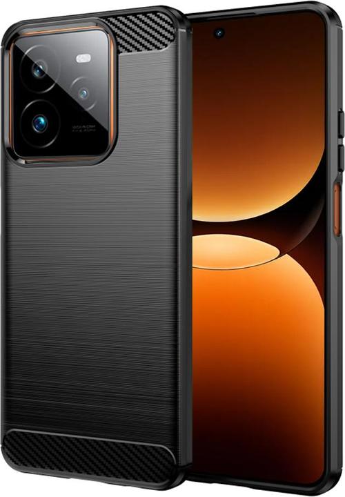 Techsuit - Carbon Silicone - Realme GT 7 Pro - Black (Realme GT 7 Pro)