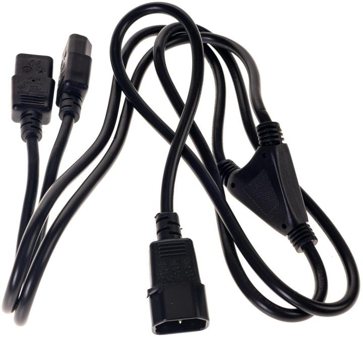 Actual product image equip Extension power cord 230V: 1.6 meter (1.60 m, C14)