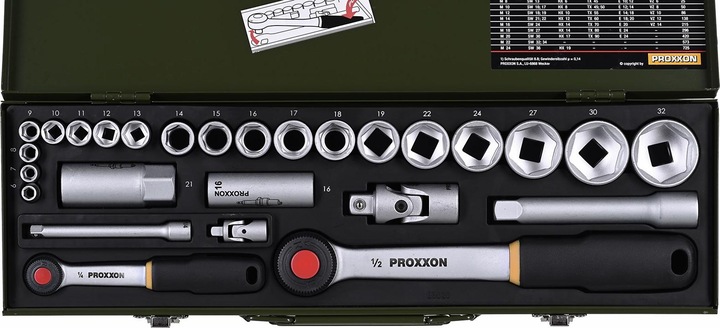 Produktbild Proxxon Steckschlüsselsatz (6.3 mm, 12.5 mm)