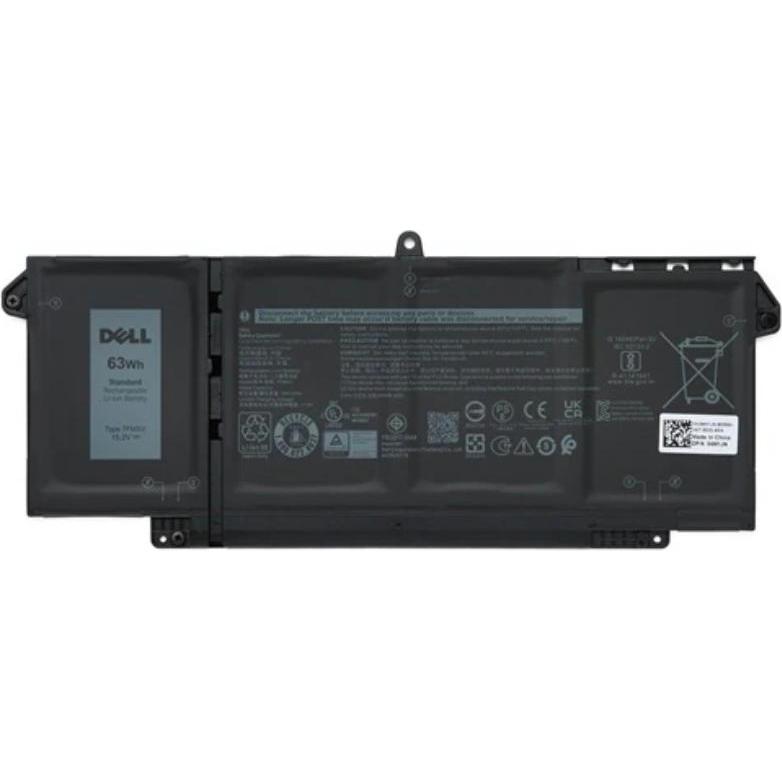 Dell Battery Latitude 4 Cell 63WHR (4 Zellen, 4100 mAh), Notebook Akku, Schwarz