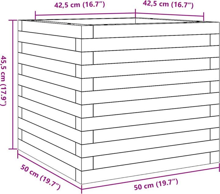 Actual product image vidaXL Pflanzgefäss