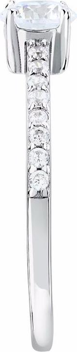 Image du produit Morellato Tesori Argent Recyclé Bague Étincelante SAIW1790 - Circuit : 56mm (56, Argent 925)