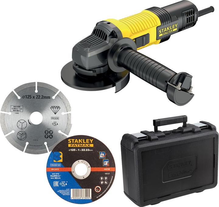 Produktbild Stanley fmeg220ka-qs Winkelschleifer Elektrische zu Draht 850 W (125 mm)