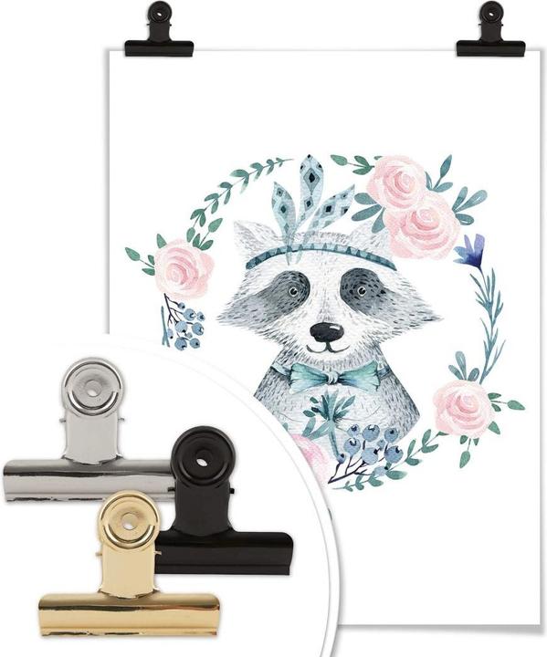 Image du produit Trenddeko Raton laveur 01 (40 x 50 cm)