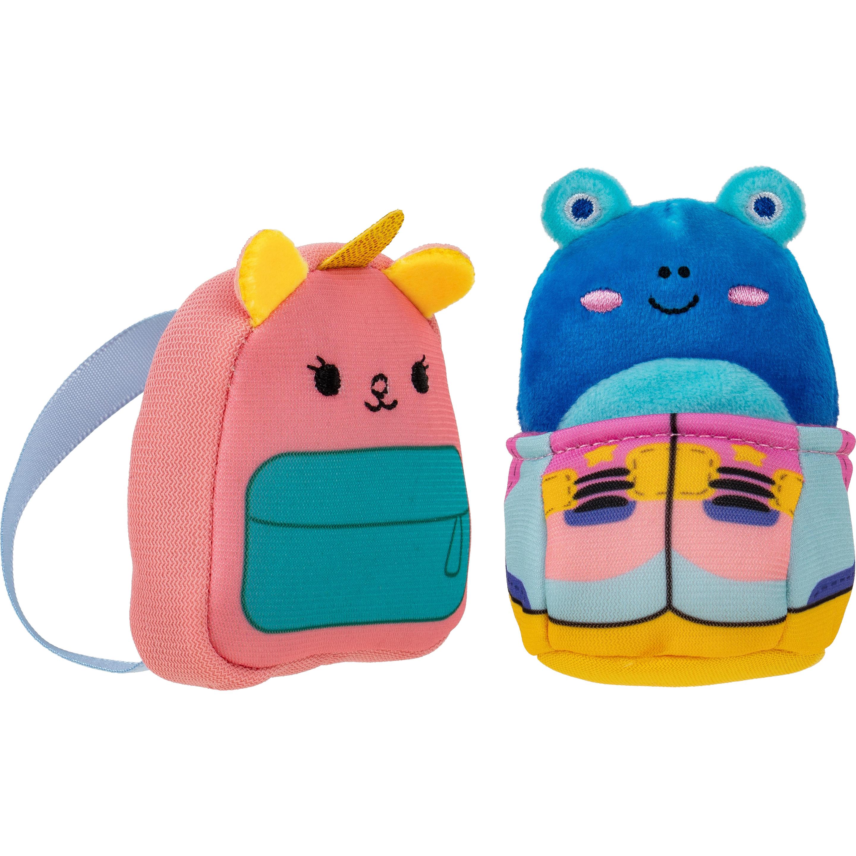 Squishmallows Squishville - Set di accessori - Ritorno a scuola (5.10 cm)