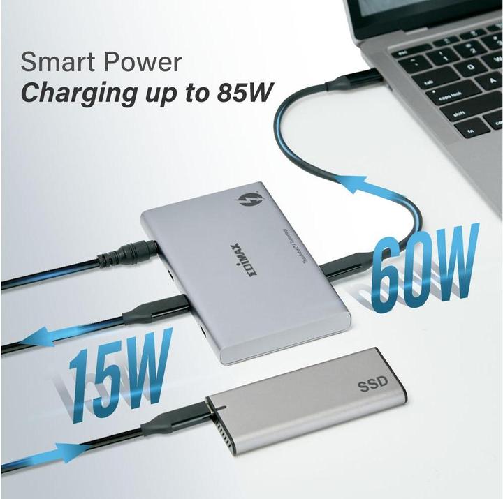 Actual product image edimax TD-405BP Notebook Docking Station & Port Replicator Wired Thunderbolt 4 (Thunderbolt, 4 ports)