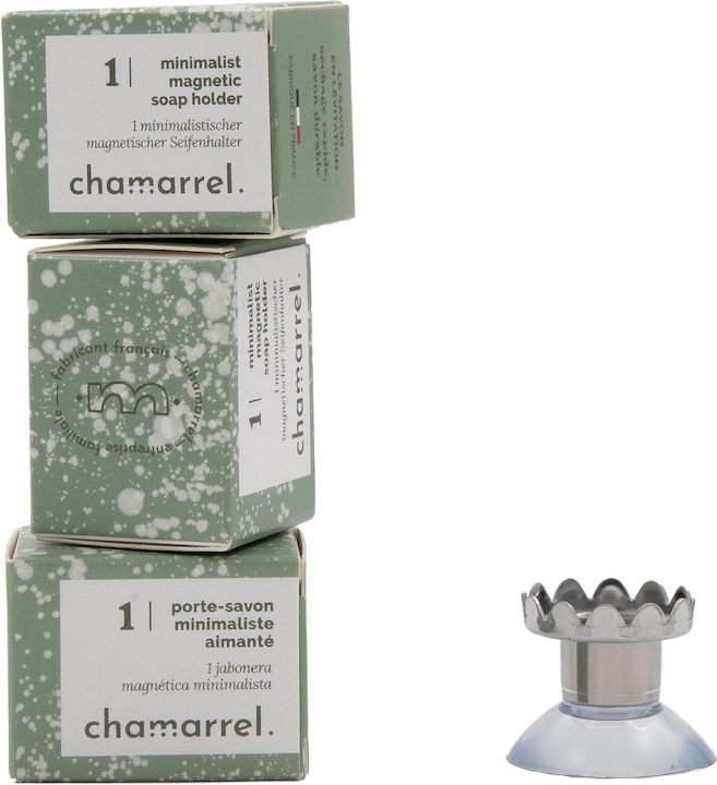Immagine prodotto Chamarrel Porta sapone magnetico con ventosa
