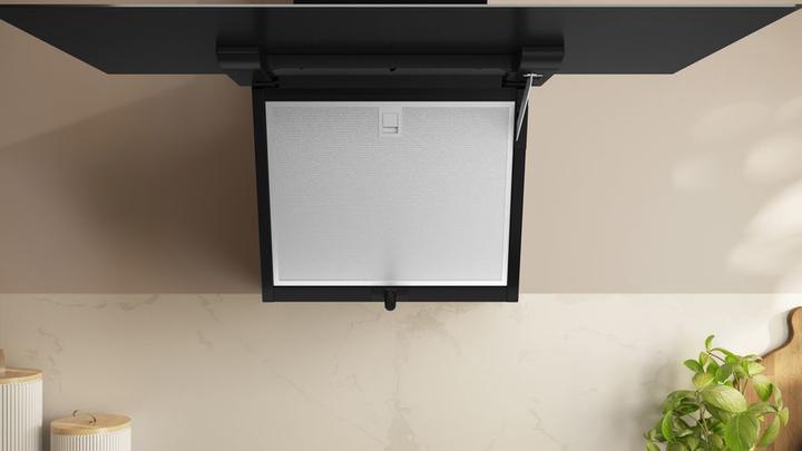 Produktbild Neff N 50, Wandesse, 80 cm, Klarglas schwarz bedruckt, D85IFN1S0 (Wandhaube)