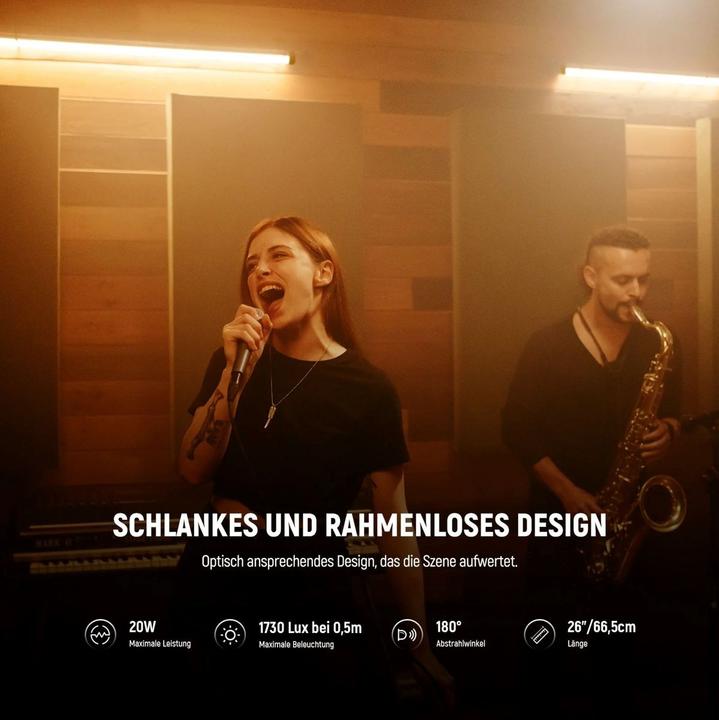 Actual product image Neewer Rod light TL60RGB LED photo-video light RGB 20 Watt