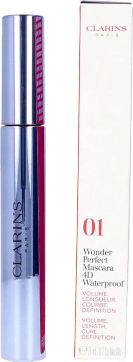 Actual product image Clarins Mascara Wonder Perfect 4D (No. 01 - Black Waterproof)