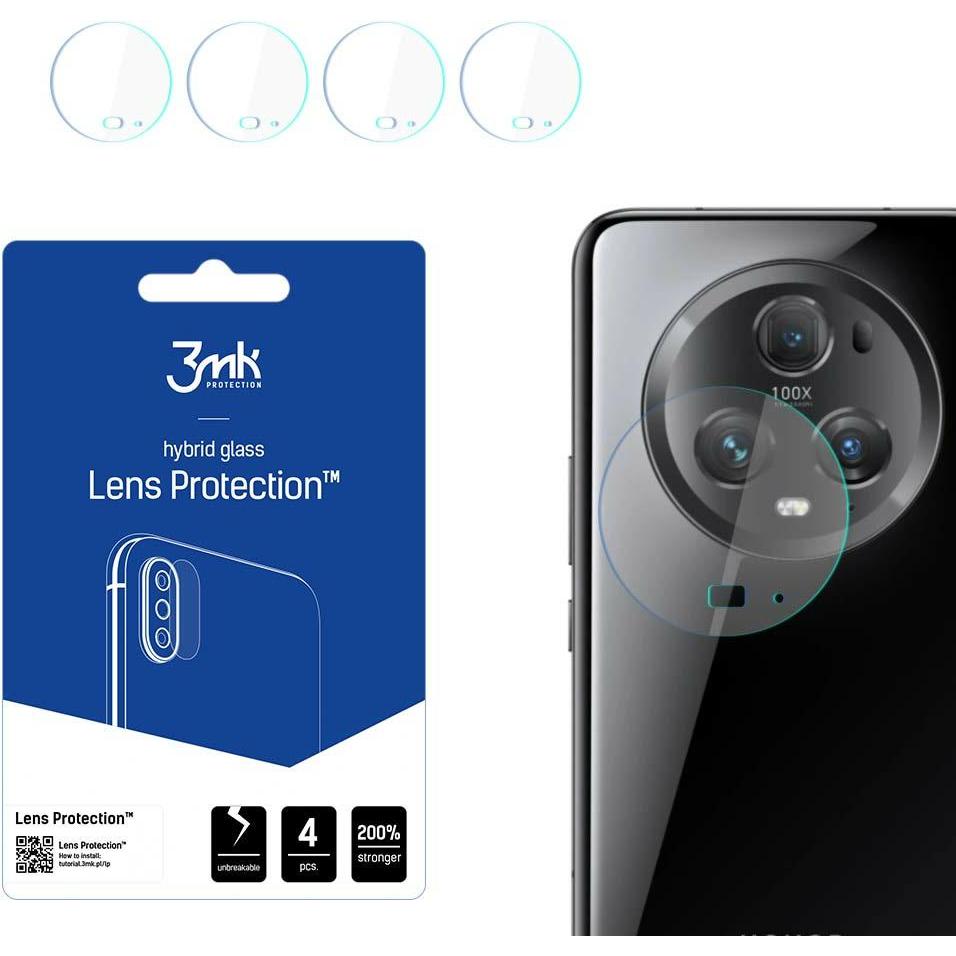Thumbnail - 3MK Lens Protect Honor Magic5 Pro Ochrona na obiektyw aparatu 4szt (1 Stück, Honor Magic5 Pro), Smartphone Schutzfolie