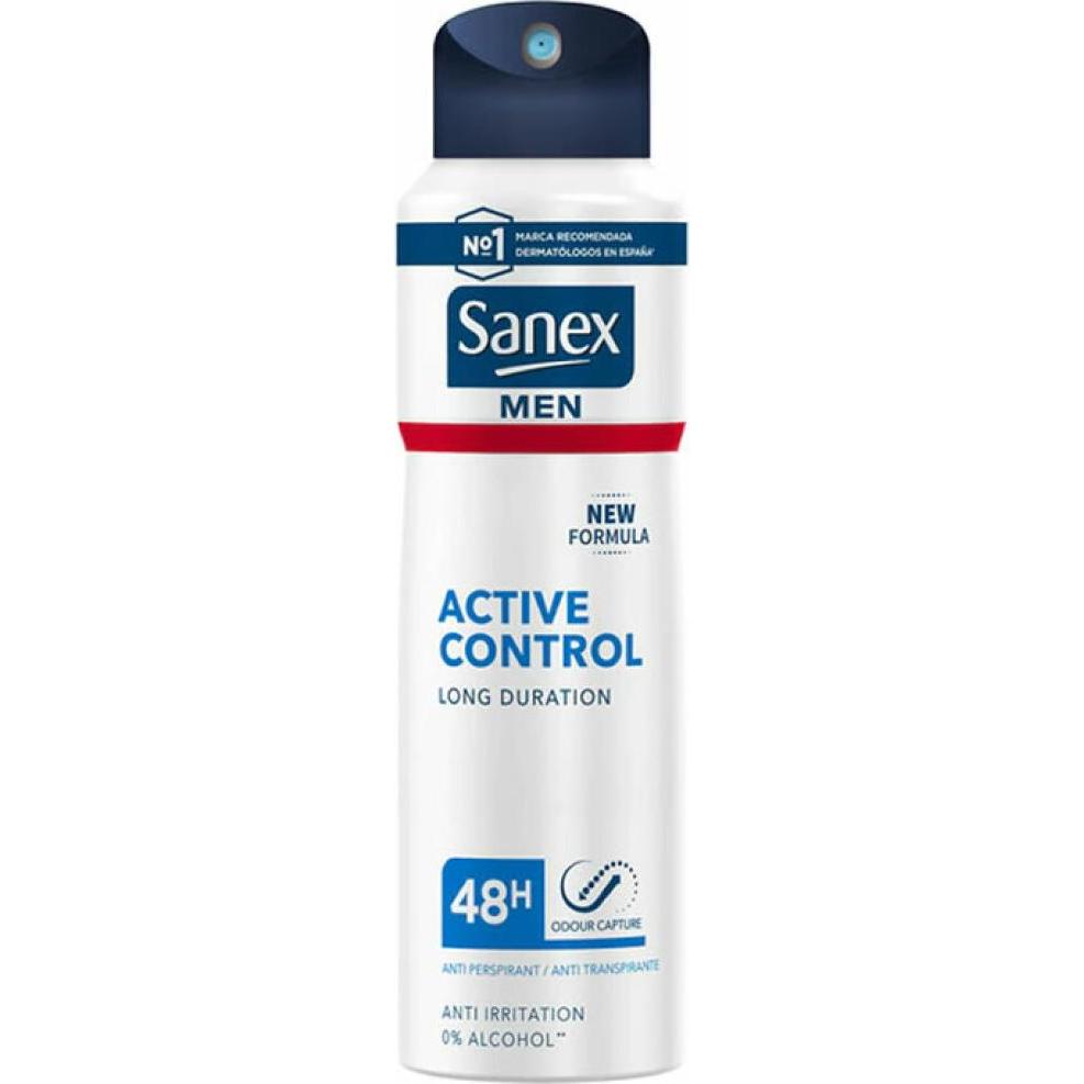 Sanex, Deo, Men Active Control 48h Deodorant Spray 200ml (Spray, 200 ml)