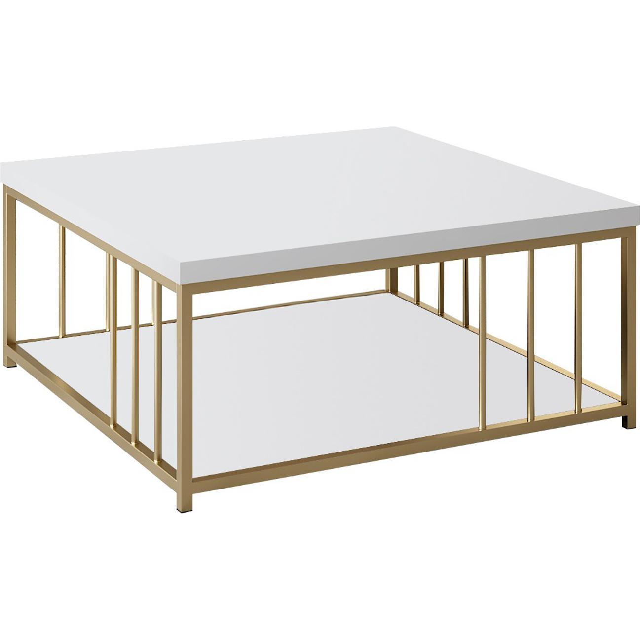Skye Decor, Couchtisch + Beistelltisch, Ellie (90 x 90 x 40 cm)