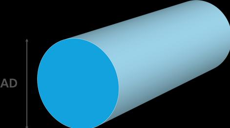 Actual product image Brütsch-Rüegger Metals Round profile Steel, 50.00 mm (1 x 1 m)