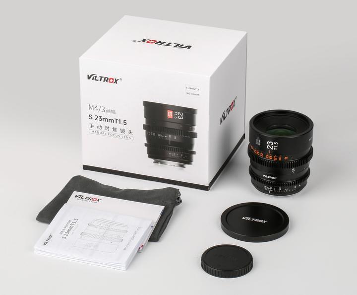 Image du produit Viltrox S 23mm T1.5 Cine MF M4/3 (Micro Four Thirds, APS-C / DX)