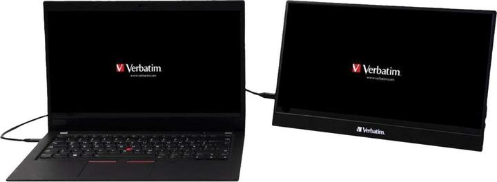 Actual product image Verbatim PM-14 Portable Monitor 14" Full HD 1080p (1920 x 1080 pixels, 14")