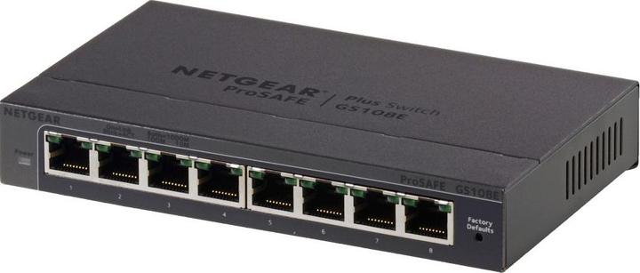 Actual product image Netgear Gs108e-300pes (8 ports)