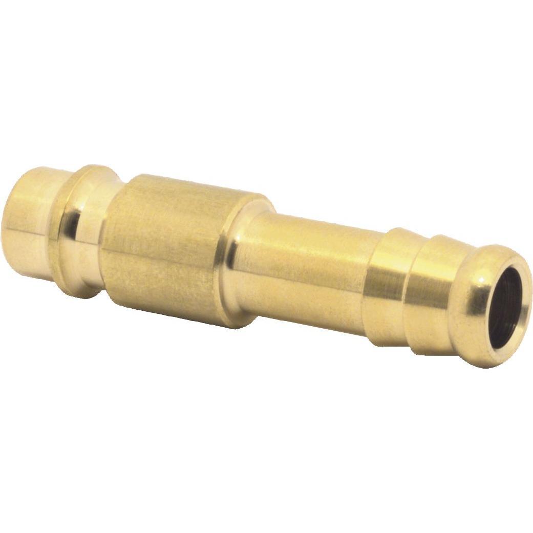 Elmag, Zubehör Druckluftwerkzeug, Euro Druckluft Stecktülle (Stecknippel) für ø 13 mm Druckluftschlauch, Messing
