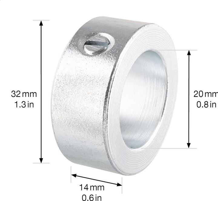 Produktbild Wagner System Stellring-Set ø 20 mm 2 Stk.