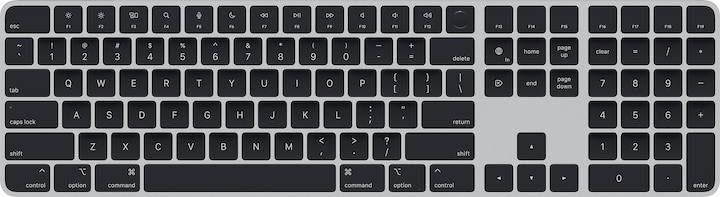 Apple Magic Keyboard mit Touch ID und Ziffern­block 2024 (CH, Wireless)