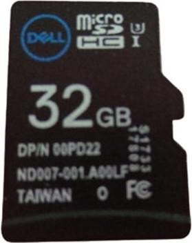 Actual product image Dell 32GB microSDHC/SDXC Card (32 GB, SDHC)