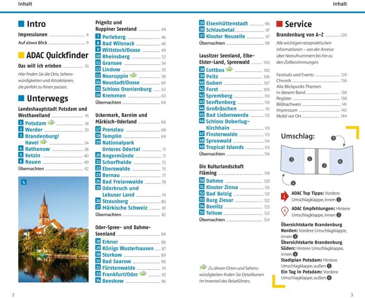 Produktbild Reiseführer Brandenburg (Deutsch, Bärbel Rechenbach, 2018)