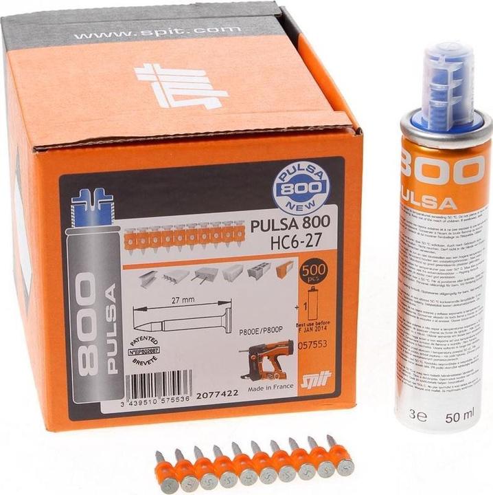 Actual product image Spit Nails (500 pcs., 27 mm)