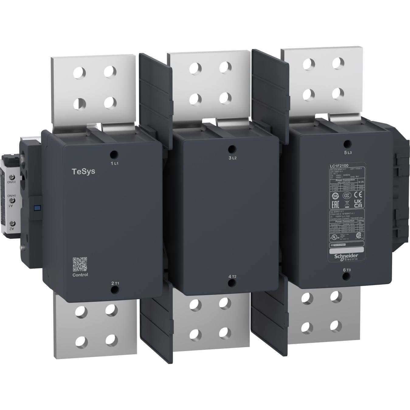 Schneider Electric SCHÜTZ 2100 A 3P NU LC1F2100, Relais