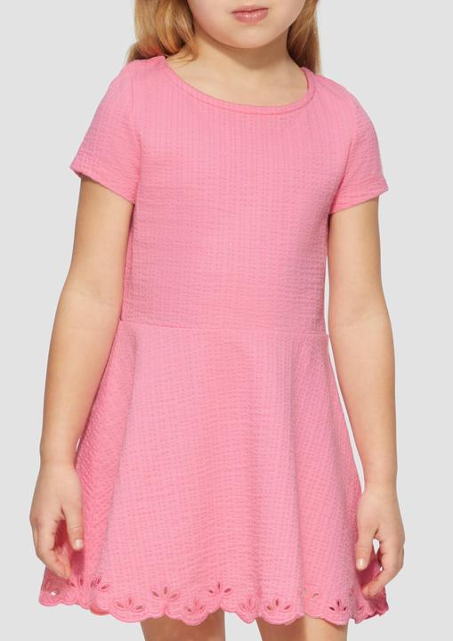 Image du produit S.Oliver Kleid Strukturiertes Baumwollkleid mit Cut Out und Lochstickerei (128)
