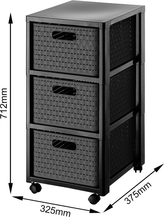 Actual product image Rotho Country (32.5 x 37.5 x 71 cm)