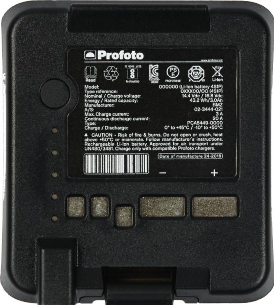 Actual product image Profoto Li-Ion battery for B10