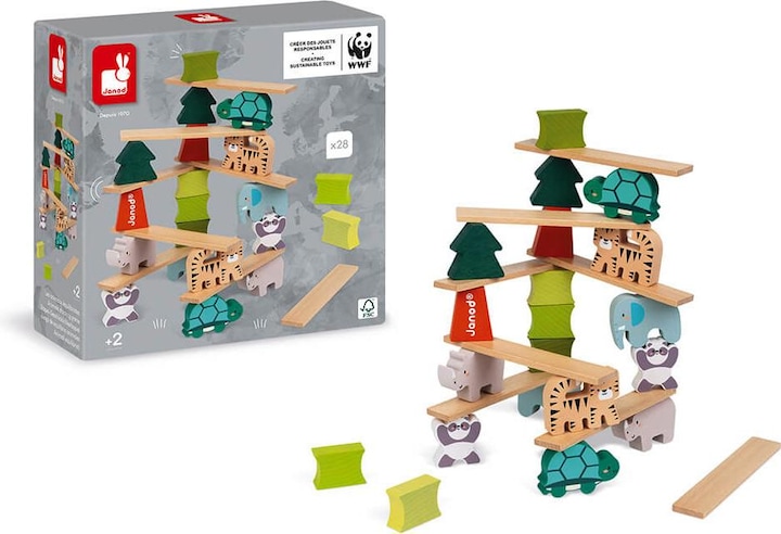 Actual product image Janod Animal acrobats