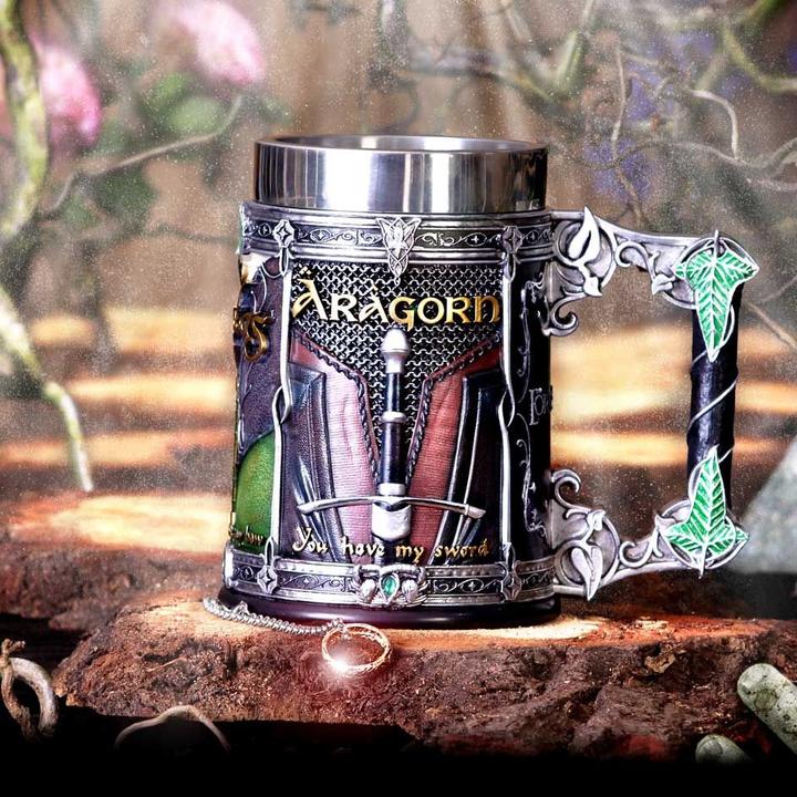 Immagine prodotto Nemesis Now Boccale Aragorn del Signore degli Anelli 15,5 cm (0.60 l, 1 x)