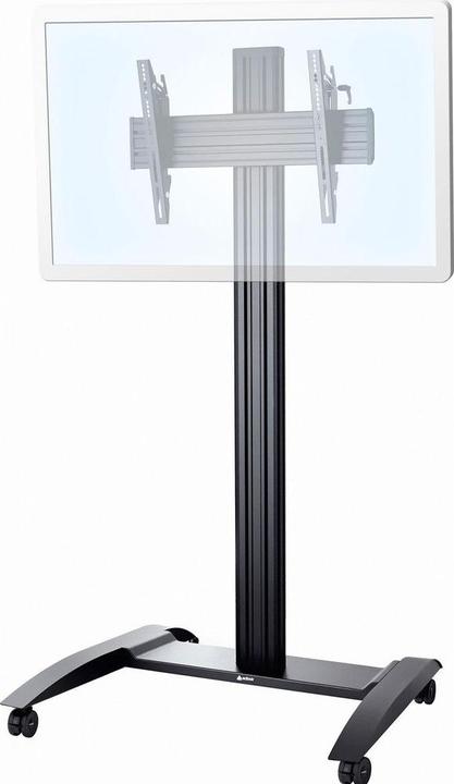 Actual product image edbak TV Trolley TRV100 Black (70 kg, 12" - 65")