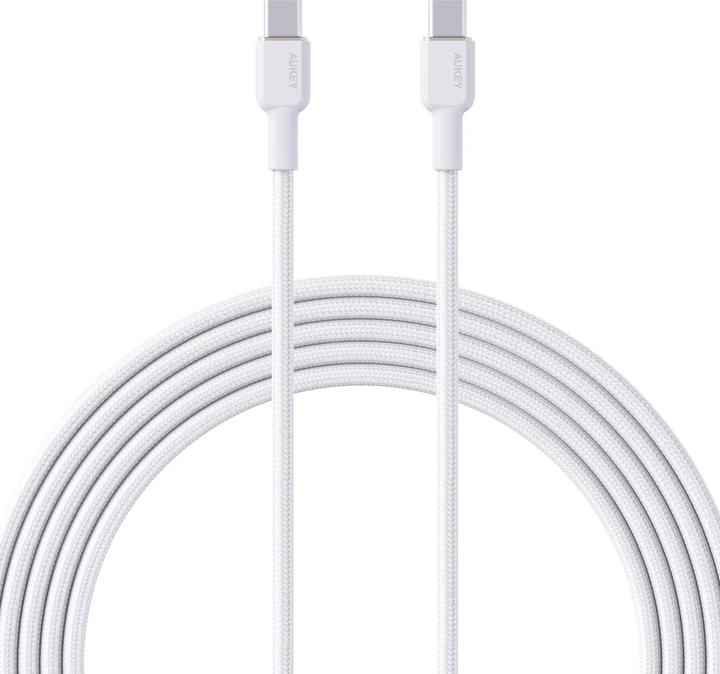 Produktbild Aukey USB-C - USB-C cable, PD 60W, 1 m (1 m, USB 3.2 Gen 1, 60 W)