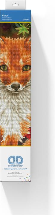 Actual product image Diamond Dotz Diamond Painting Fox
