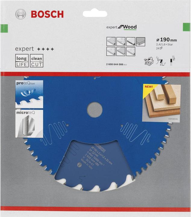Produktbild Bosch Professional Zubehör Kreissägeblatt