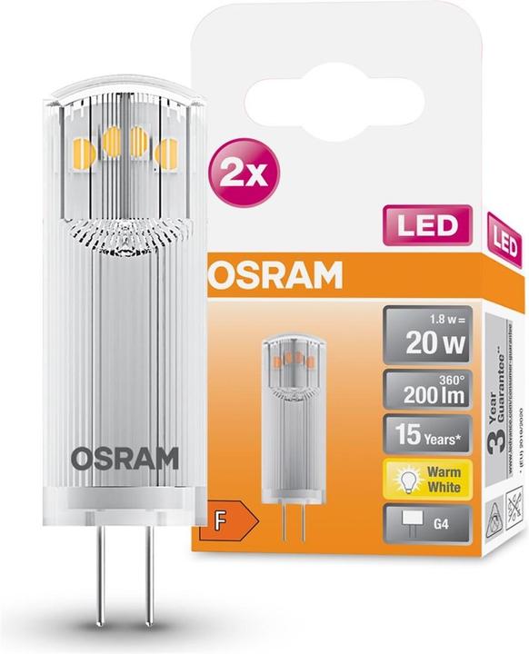 Produktbild Osram Led Pin (G4, 1.80 W, 200 lm, 2 x, F)