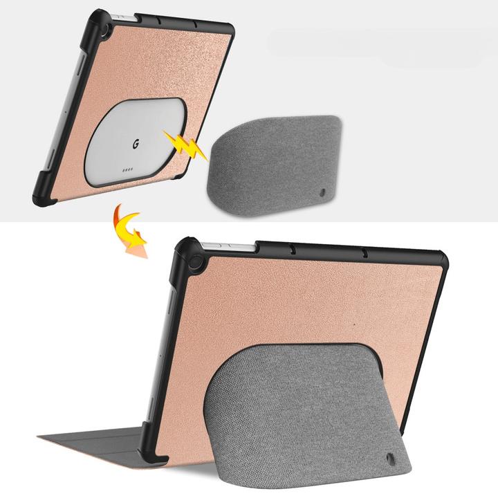 Actual product image Cover-Discount Google Pixel Tablet - Tri-fold Smart Case rose gold (Google Pixel Tablet)