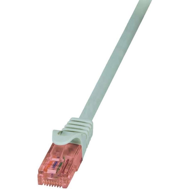LogiLink Netzwerkkabel (U/UTP, CAT6, 3 m), Netzwerkkabel