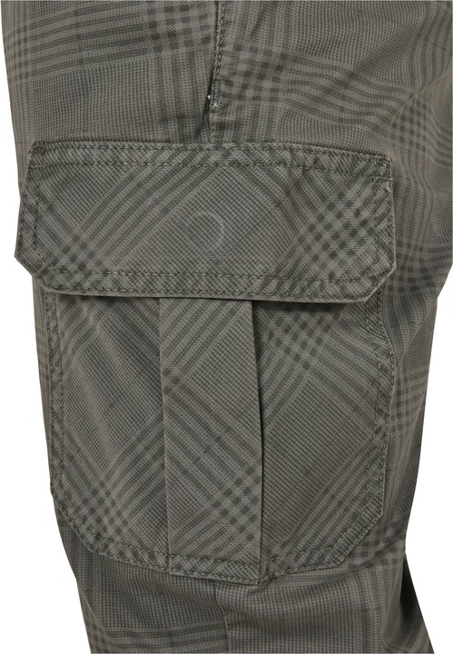 Actual product image Urban Classics AOP Glencheck Cargo Jog Pants - 5400 (5XL)