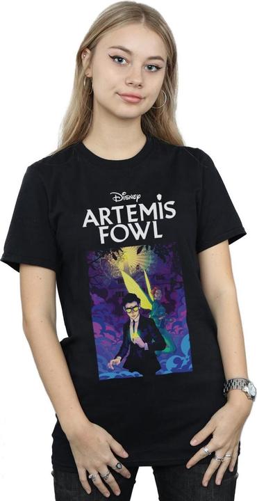 Produktbild Disney Artemis Fowl Buchcover Baumwolle Boyfriend TShirt (3XL)
